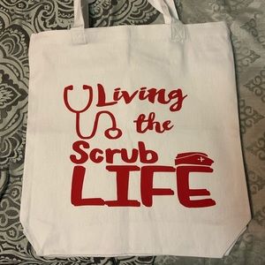 Custom made tote bag
